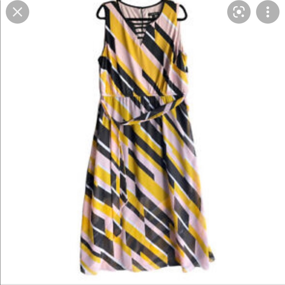 NWT Lane Bryant Striped Dress Size 18
